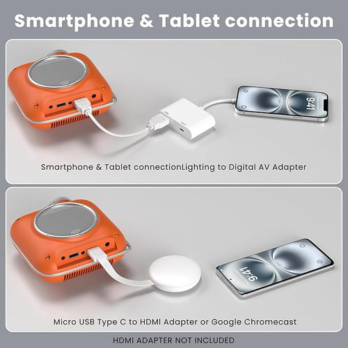 LumiNest™ Smart Mini Projector