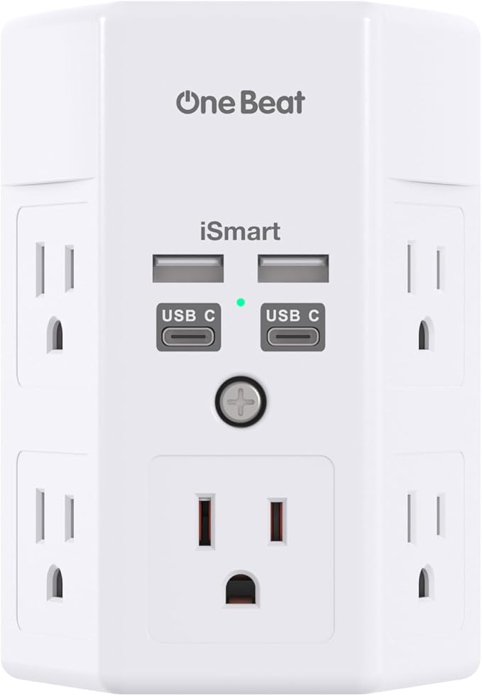 PowerNest™ 9-in-1 Wall Surge Protector